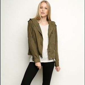 Brandy Melville army jacket